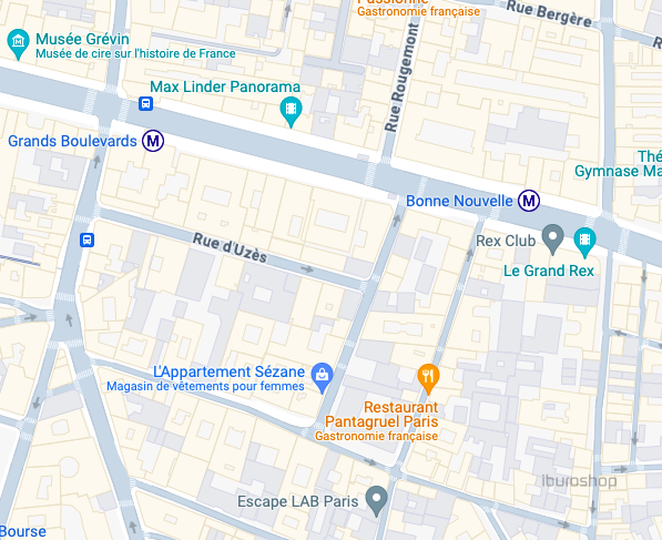 Vente Commerce Paris 2 (75002) 200 m²